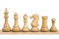 FIGURY SZACHOWE ROYAL KNIGHT HEBANOWE 4 CALE