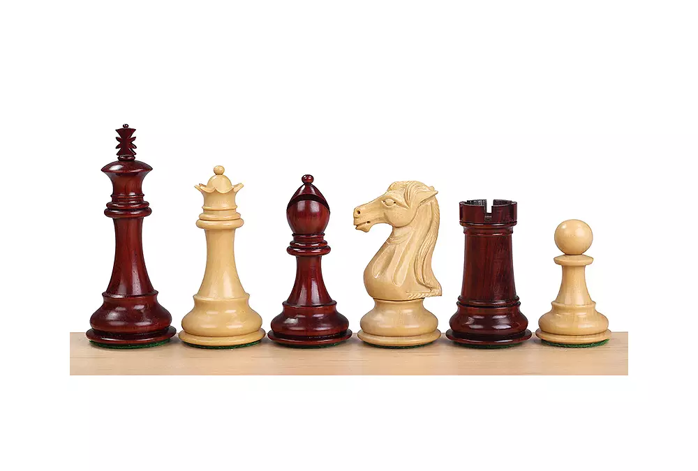 FIGURY SZACHOWE ROYAL KNIGHT REDWOOD 4 CALE