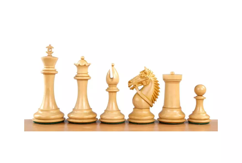 Figury szachowe Made in America Heban 4 cale