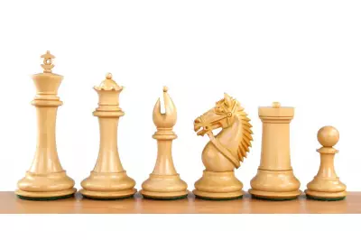 Figury szachowe Made in America Heban 4,25 cala