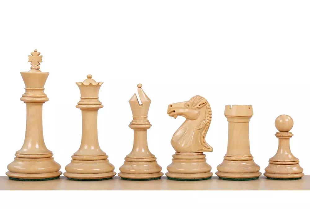 Figury szachowe Parthenon Heban 4 cale