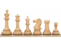 Figury szachowe Parthenon Heban 4 cale