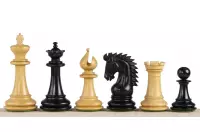 Figury szachowe Sheikh Hebanizowane 4 cale