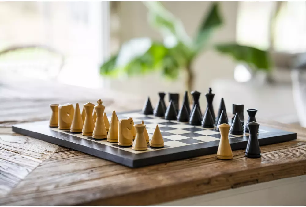 Figury szachowe Modern Staunton 3 cale (król 75 mm)