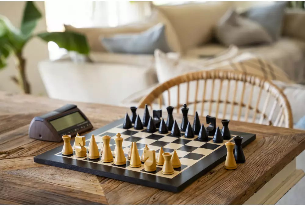 Figury szachowe Modern Staunton 3 cale (król 75 mm)