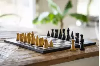 Figury szachowe Modern Staunton 3 cale (król 75 mm)