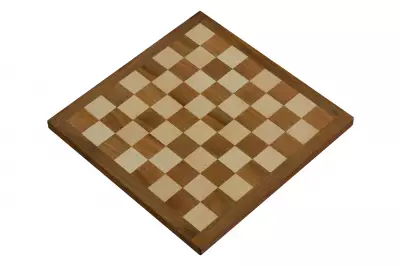 Deska szachowa z litego drewna (pole 45 mm) akacja / bukszpan