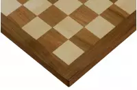 Deska szachowa z litego drewna (pole 45 mm) akacja / bukszpan