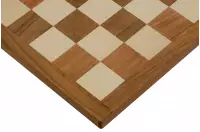 Deska szachowa z litego drewna (pole 50 mm) akacja / bukszpan