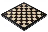 Deska szachowa z litego drewna - heban/bukszpan (pole 58 mm)