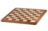Deska szachowa z litego drewna - akacja indyjska/bukszpan (pole 50 mm)