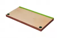 Deska szachowa składana nr 6 (z opisem) mahoń/klon (intarsja)