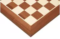 Plansza dwustronna drewniana - warcaby 64 polowe + 100 polowe (intarsja)