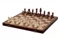 Szachy turniejowe Sunrise (45 x 45 cm) orzech / klon