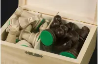 STAUNTON NR 5 w jasnej kasecie drewnianej STAUNTON NR 5 w jasnej kasecie drewnianej