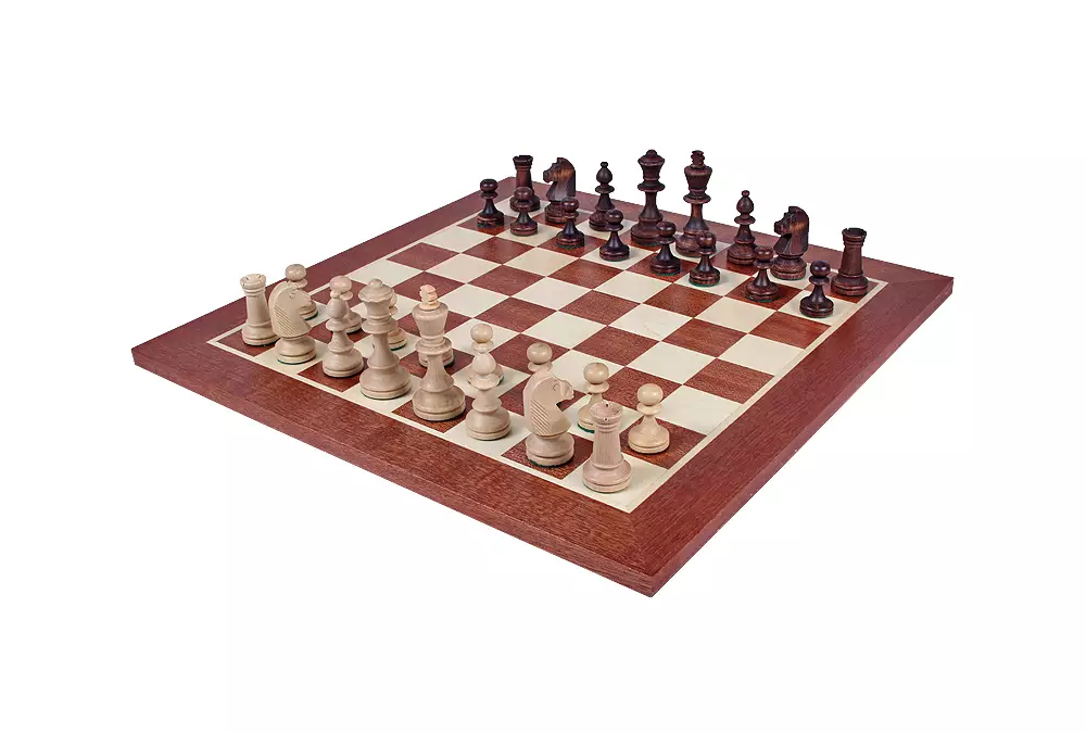 STAUNTON NR 4 w kuferku drewnianym