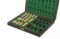 Sunrise Staunton nr 5 (król 90 mm) w eleganckiej drewnianej kasecie