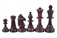 Figury szachowe Staunton nr 5 w drewnianym kuferku