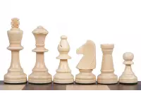 Figury Sunrise STAUNTON NR 5 Rzeźbione Drewniane