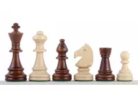 STAUNTON NR 6 Rzeźbione Drewniane