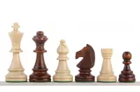 STAUNTON NR 6 Rzeźbione Drewniane