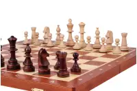 Szachy Turniejowe nr 5 Intarsjowane (48x48cm) - PROFESJONALNY zestaw szachowy Szachy Turniejowe nr 5 Intarsjowane (48x48cm) - PROFESJONALNY zestaw szachowy