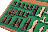 Szachy Turniejowe nr 5 Intarsjowane - PROFESJONALNY zestaw szachowy