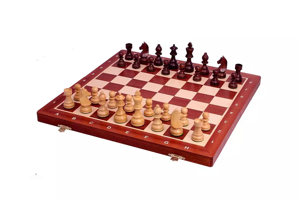 Szachy Turniejowe Timeless (German Knight) Staunton Gold nr 5