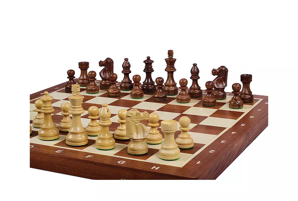 Szachy Turniejowe French Staunton Gold nr 5