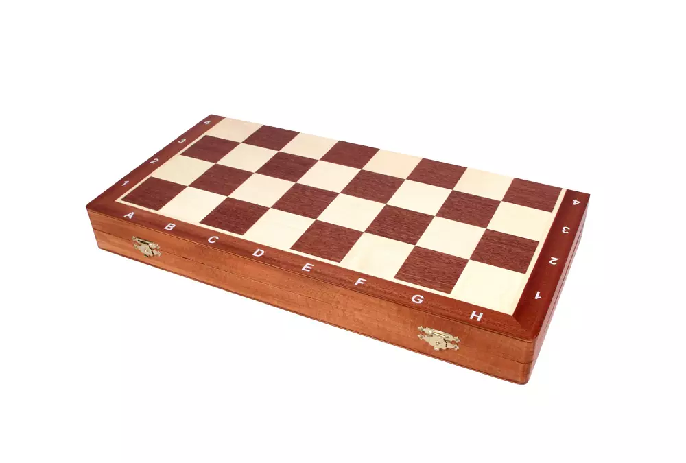 Szachy Turniejowe nr 6 (54x54cm) Intarsjowane