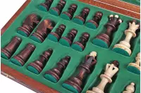 SZACHY SENATOR (42x42cm) - klasyczne drewniane szachy idealne na prezent