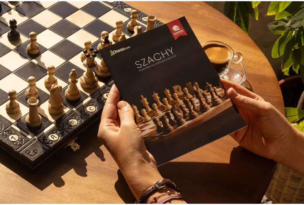 SZACHY SENATOR (42x42cm) - czarne