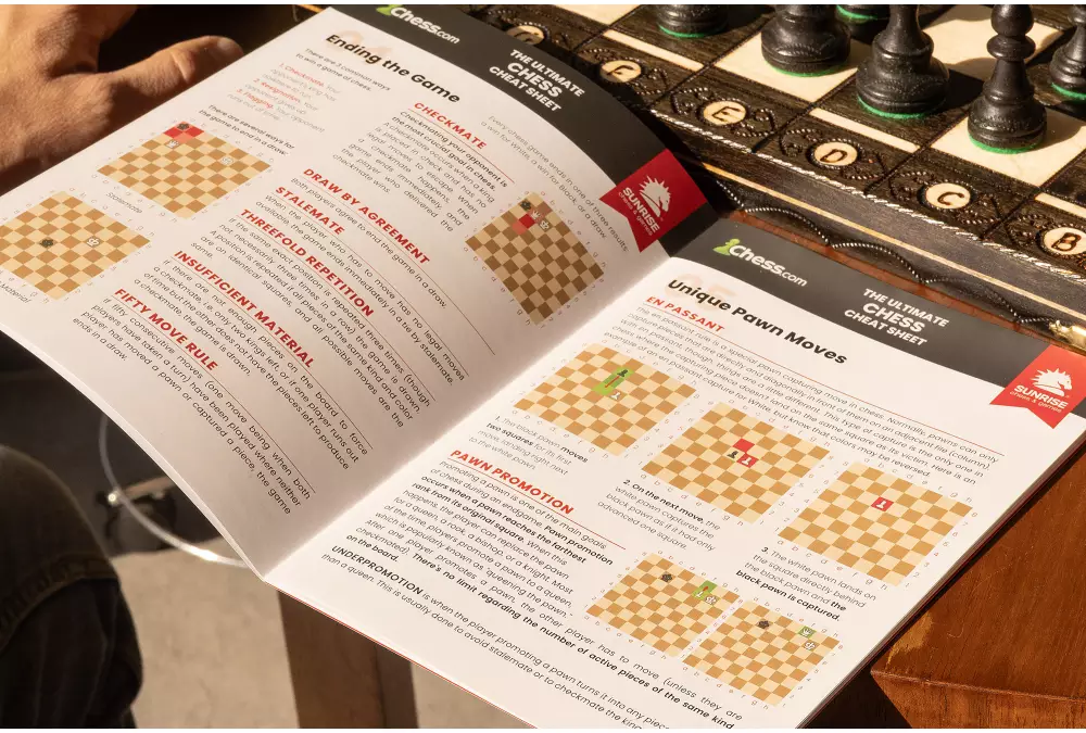 SZACHY SENATOR (42x42cm) - czarne