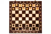 SZACHY SENATOR (42x42cm) - czarne