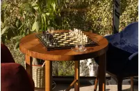 SZACHY SENATOR (42x42cm) - czarne