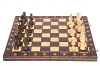 SZACHY SENATOR (42x42cm) - czarne