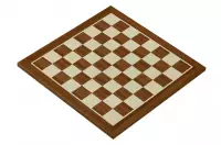 Deska szachowa 38 mm (bez opisu) mahoń/jawor (intarsja)