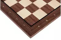 Ekskluzywna deska szachowa nr 6 (z opisem) orzech/klon (intarsja)