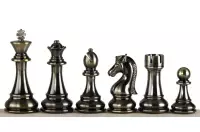 Metalizowane figury 4,5 cala - obciążane