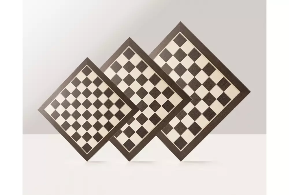 Deska szachowa nr 5 (bez opisu) wenge/klon (intarsja)