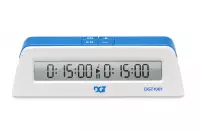 10 zegarów DGT 1001 w kolorze białym (paczka)