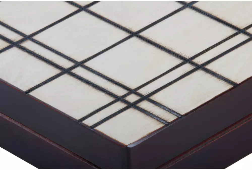 Kasetka szachowa do samodzielnego malowania i montowania (48x48cm) - szachy DIY artystyczne