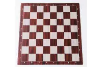 Szachownica plastikowa składana nr 6 (pole 57 mm) - Imitacja drewna
