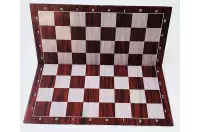Szachownica plastikowa składana nr 6 (pole 57 mm) - Imitacja drewna