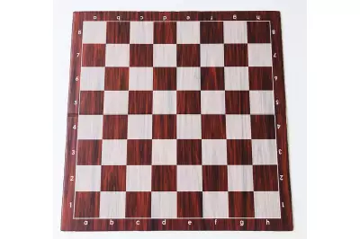 Szachownica plastikowa składana nr 6 (pole 57 mm) - Imitacja drewna