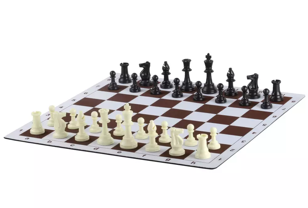 Szachownica zwijana nr 6 (51 cm), antypoślizgowy spód