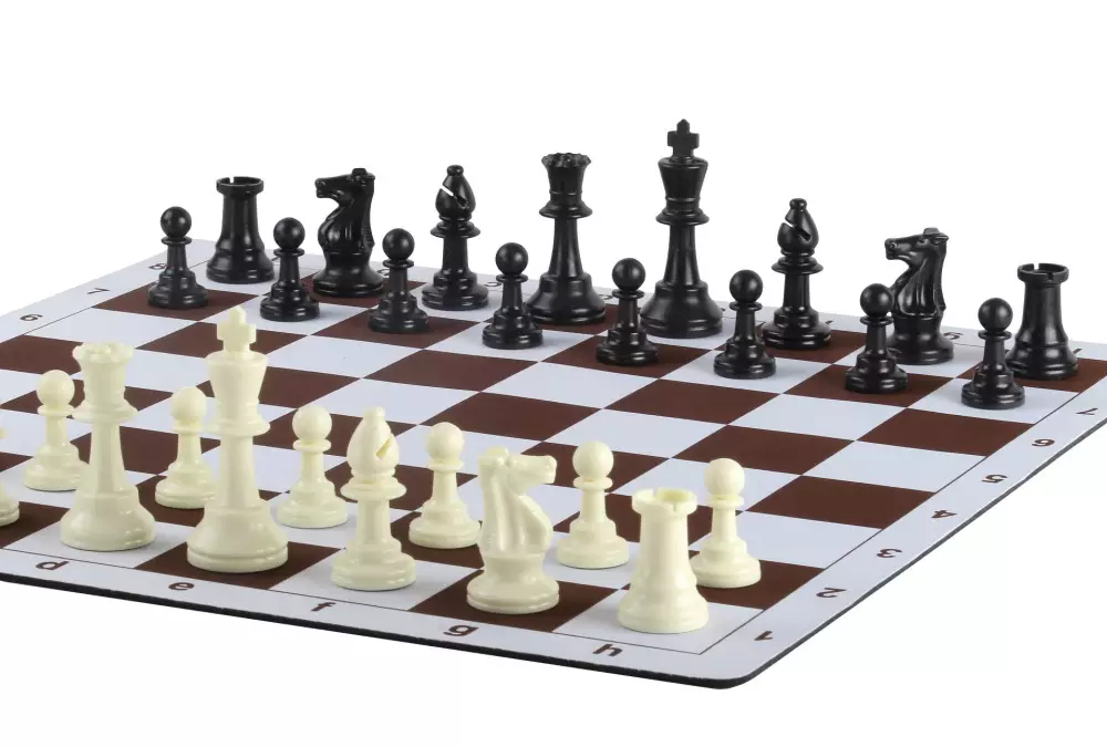 Szachownica zwijana nr 6 (51 cm), antypoślizgowy spód