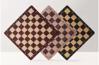 Szachownica zwijana nr 6 (51 cm), antypoślizgowy spód MAHOGANY