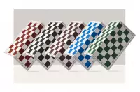 Szachownica plastikowa składana nr 4+, biało - czarna