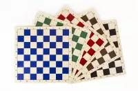 Szachownica winylowa rolowana nr 4, biało - czarna